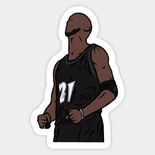 Kevin Garnett Celebration Sticker